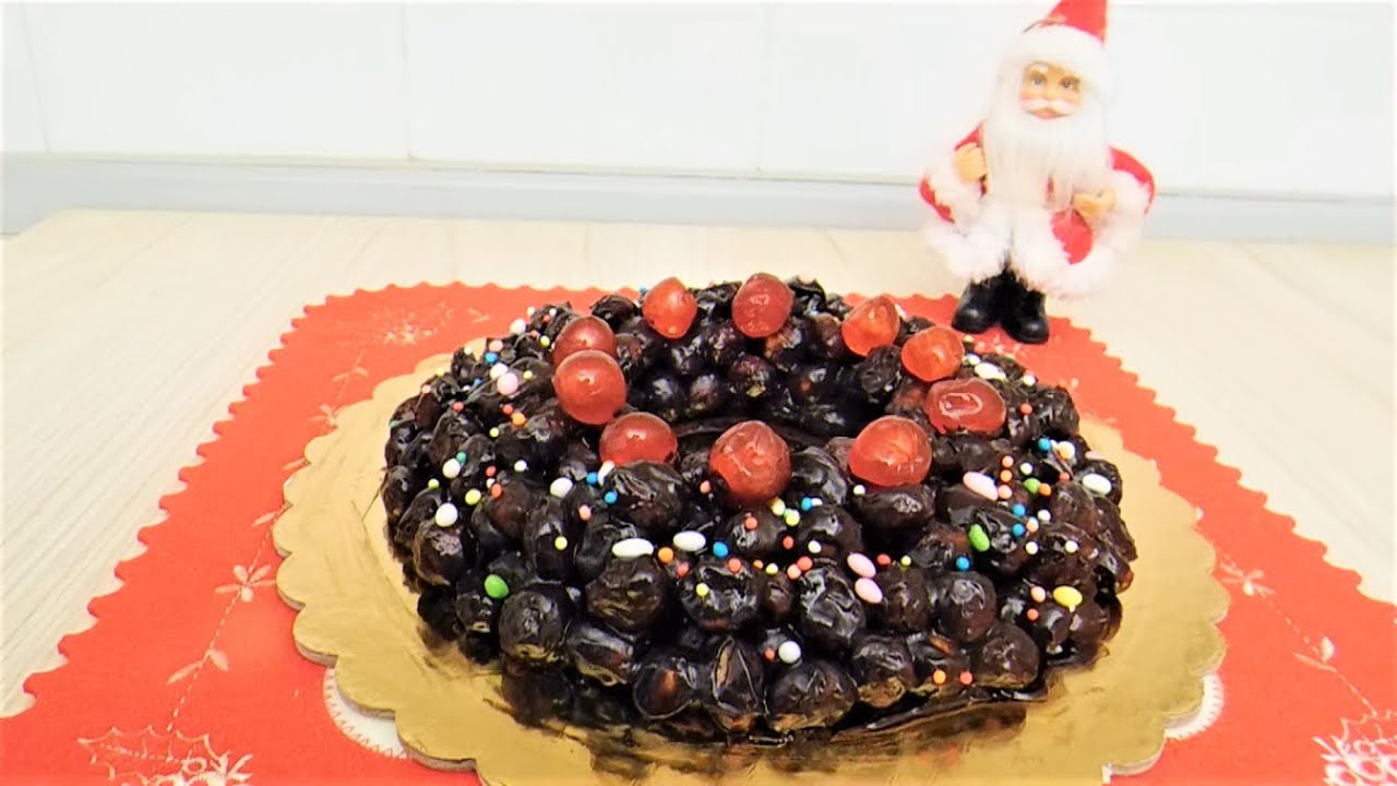 Struffoli Al Cioccolato 😍 Неаполитанский рождественский торт