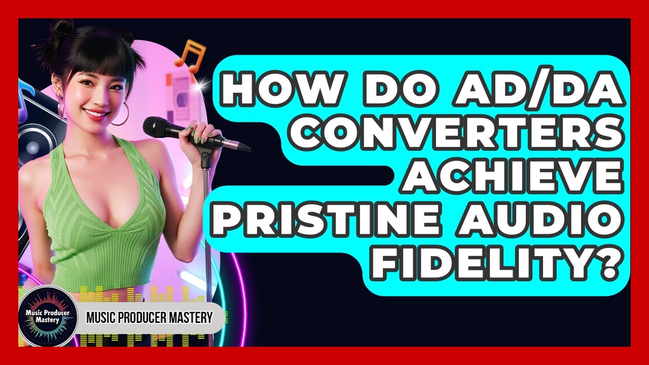 How Do AD/DA Converters Achieve Pristine Audio Fidelity? - Music Producer Mastery
