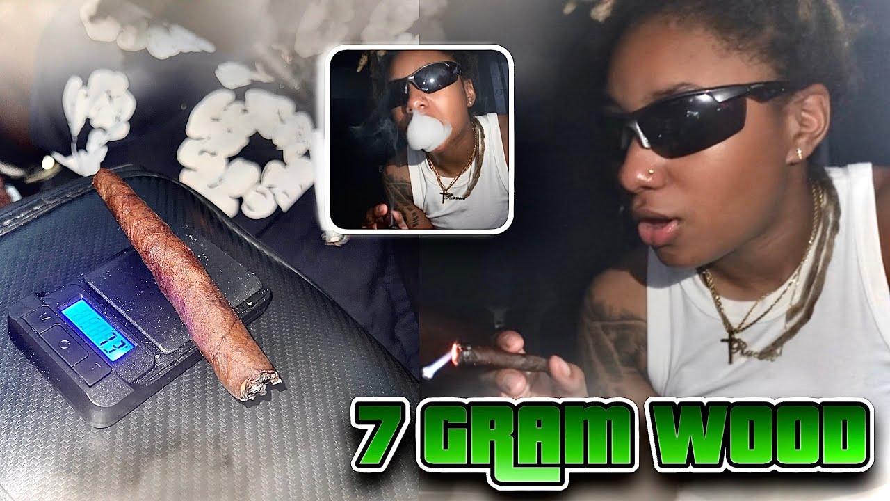 HOTBOXING WITH A 7 GRAM WOOD...