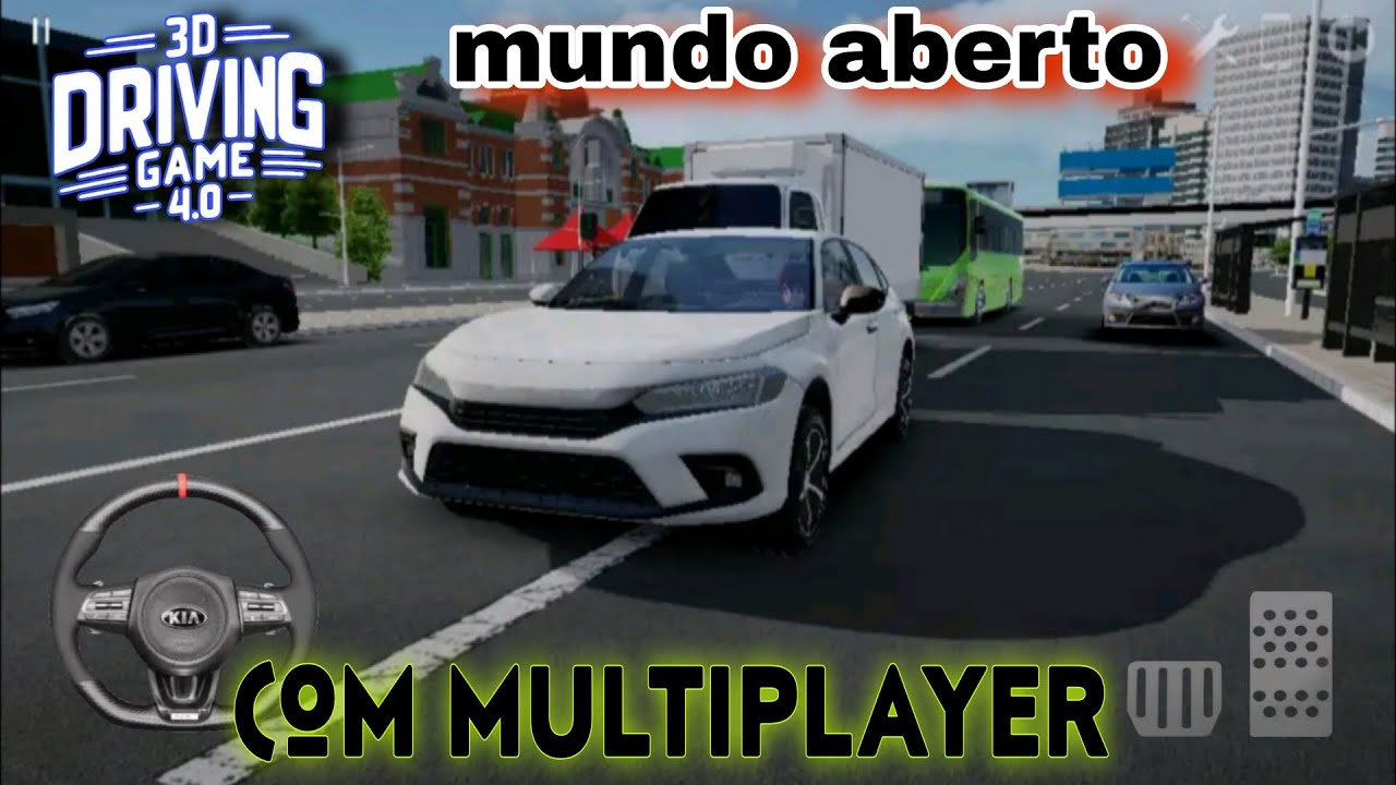DRIVING GAME 3D: SIMULADOR DE MUNDO ABERTO // game play 