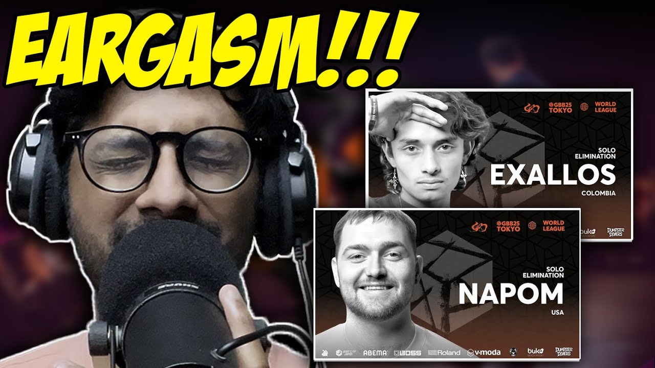Reacting to EXALLOS & NAPOM GBB25 Elimination | STITCH Reacts