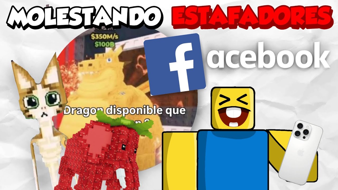 MOLESTANDO ESTAFADORES de STEAL A BRAINROT en FACEBOOK  PARTE 2 😹🤑