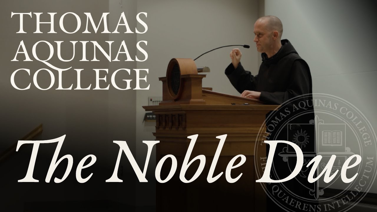“The Noble Due,” by Rev. Patrick Carter, O.S.B. (’05)