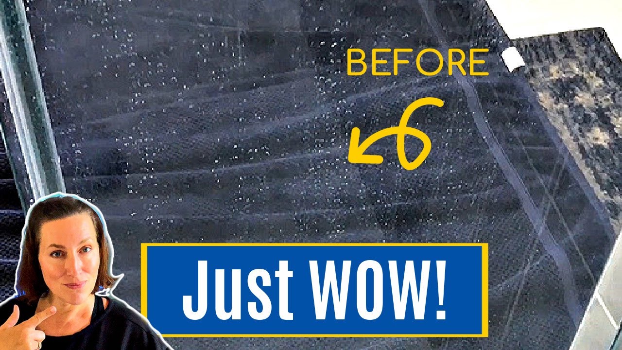 How to Clean Hard Water Stains On Glass with Vinegar & Baking Soda