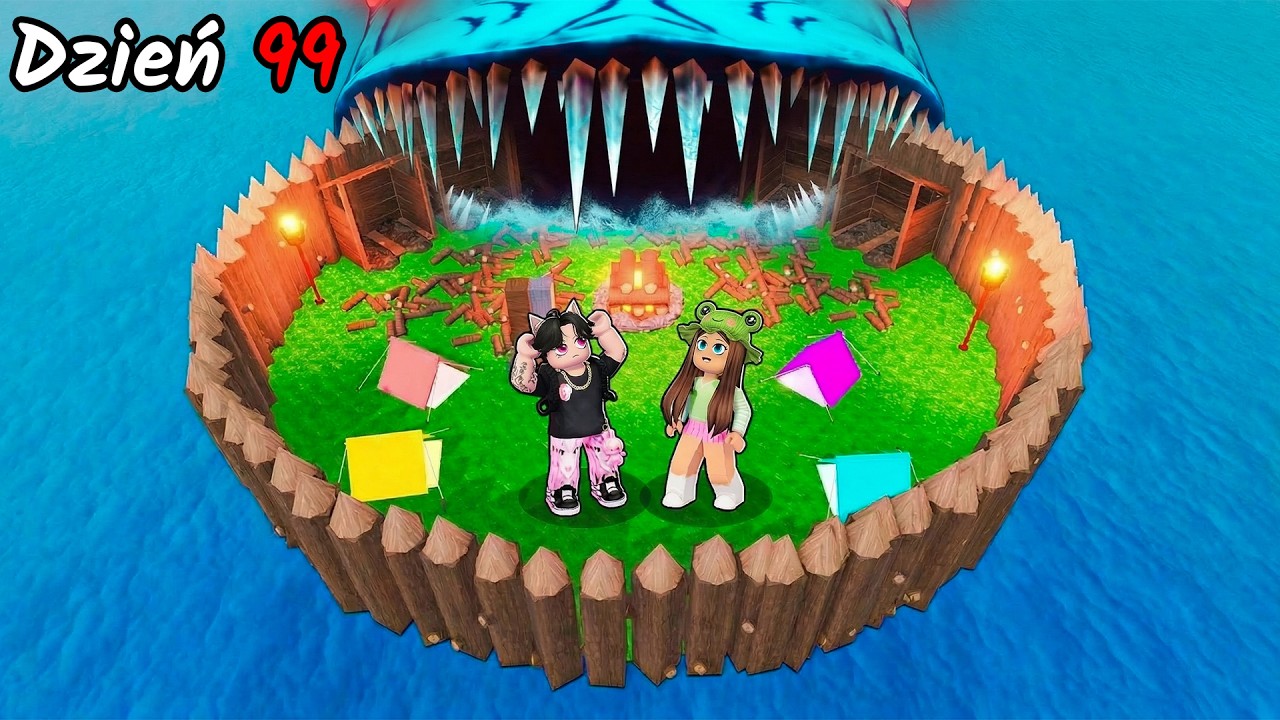 PRZETRWALIŚMY NIEMOŻLIWE 99 NOCY NA TRATWIE! (Roblox)