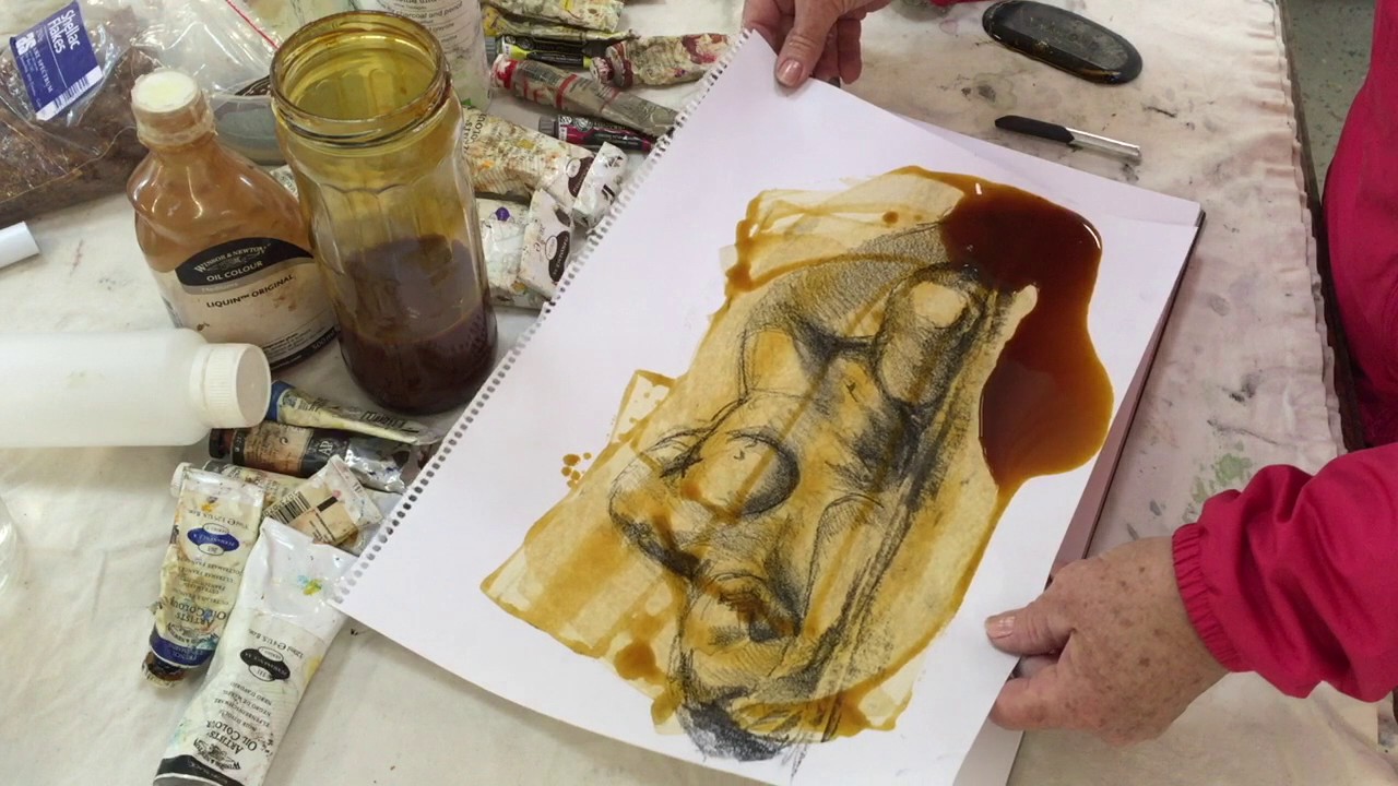 Shellac Base for Oil Paint