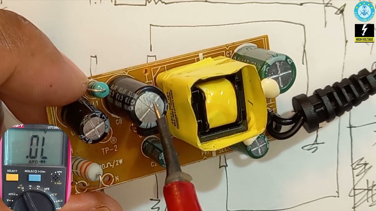 วงจร Self Bias ทรานซิสเตอร์ High Volt | Power Supply Fix