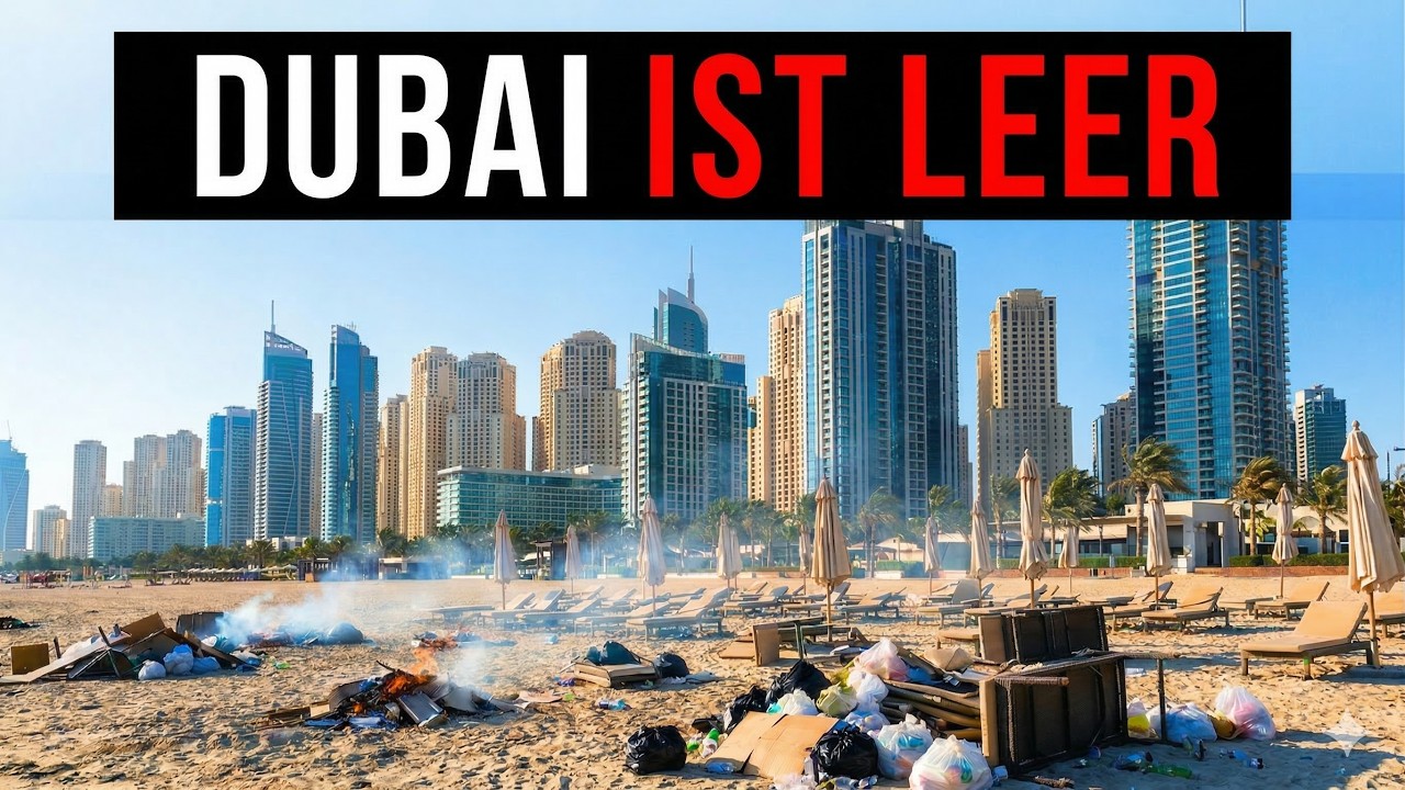 DUBAI STÜRZT AB!  Die SCHRECKLICHE Wahrheit, die die Scheichs verbergen wollen.