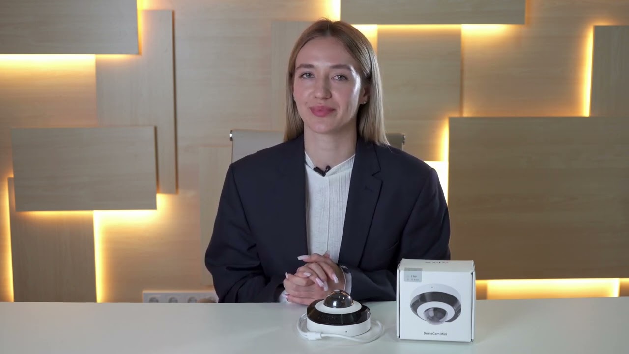 Огляд IP камери AJAX Dome Cam mini