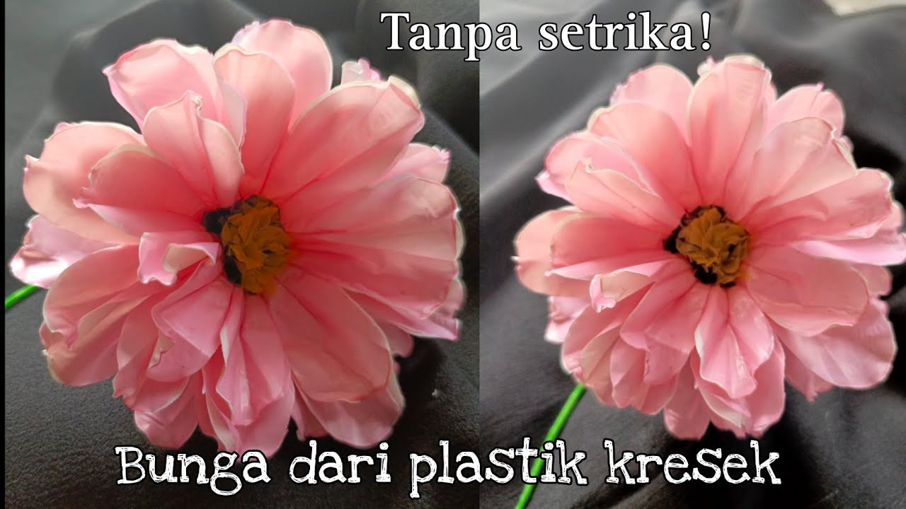 DIY Cara Membuat Bunga Cantik Dari Plastik Kresek Tanpa Setrika 2024