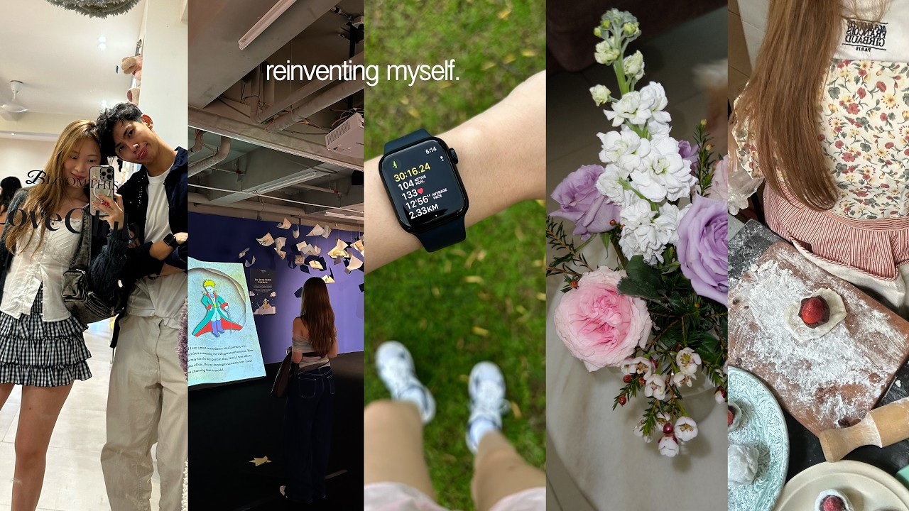 a month of reinventing myself