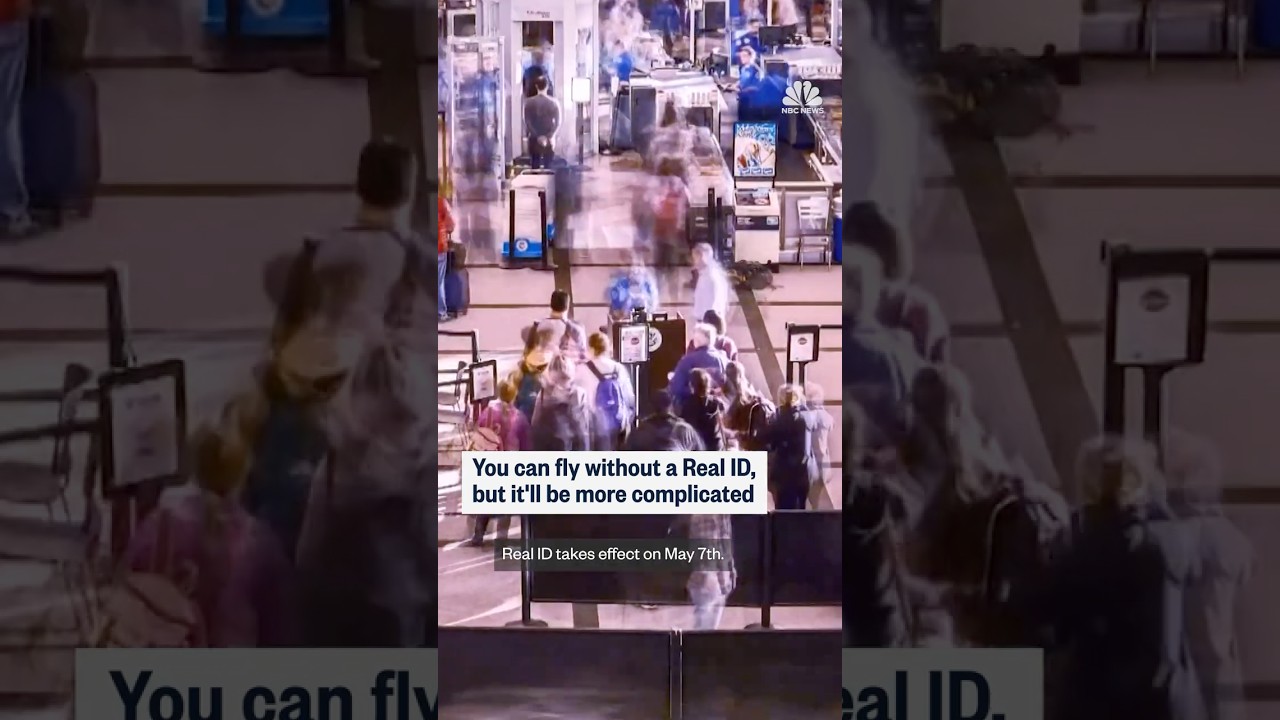 You can fly without a Real ID, but it'll be more complicated