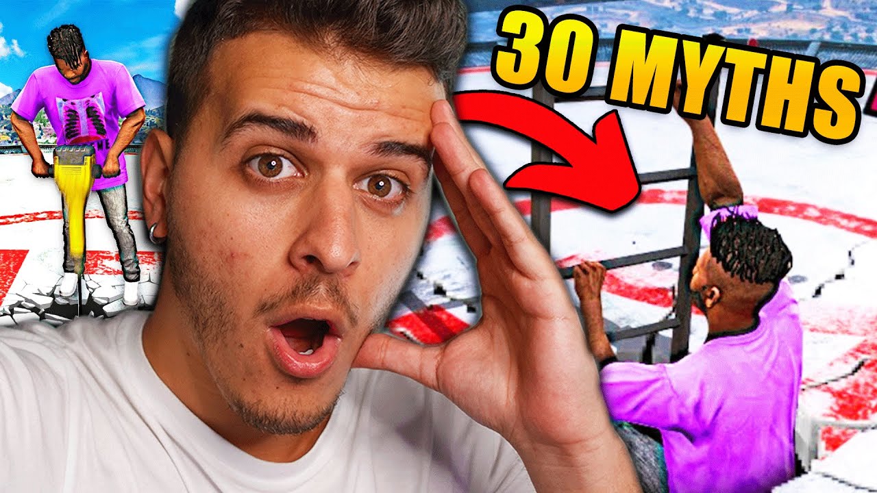 ΣΠΑΩ 30 ΜΥΘΟΥΣ ΣΤΟ GTA 5!