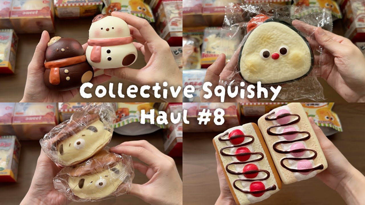 Collective Squishy Haul #8 | Hamee, Mido, Sweet Squishy