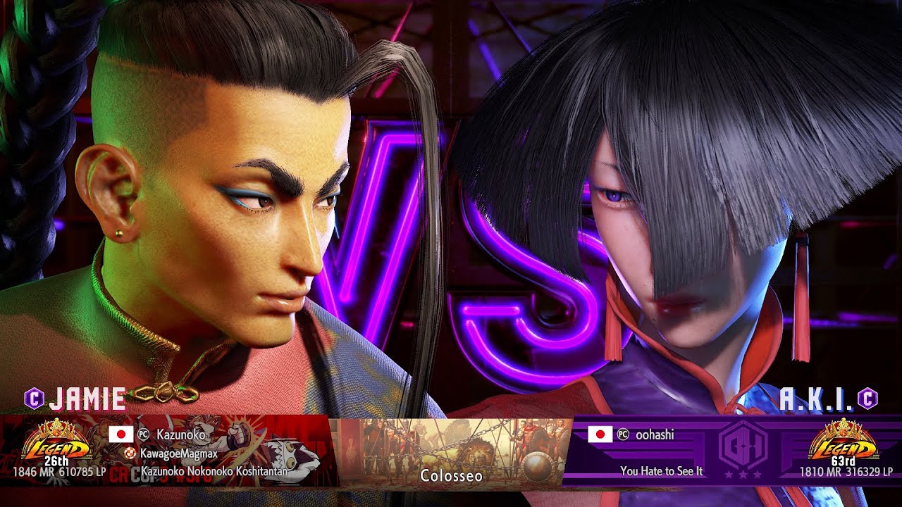 [Street Fighter 6] Jamie vs A.K.I. | SF6 Pro Ranked Match