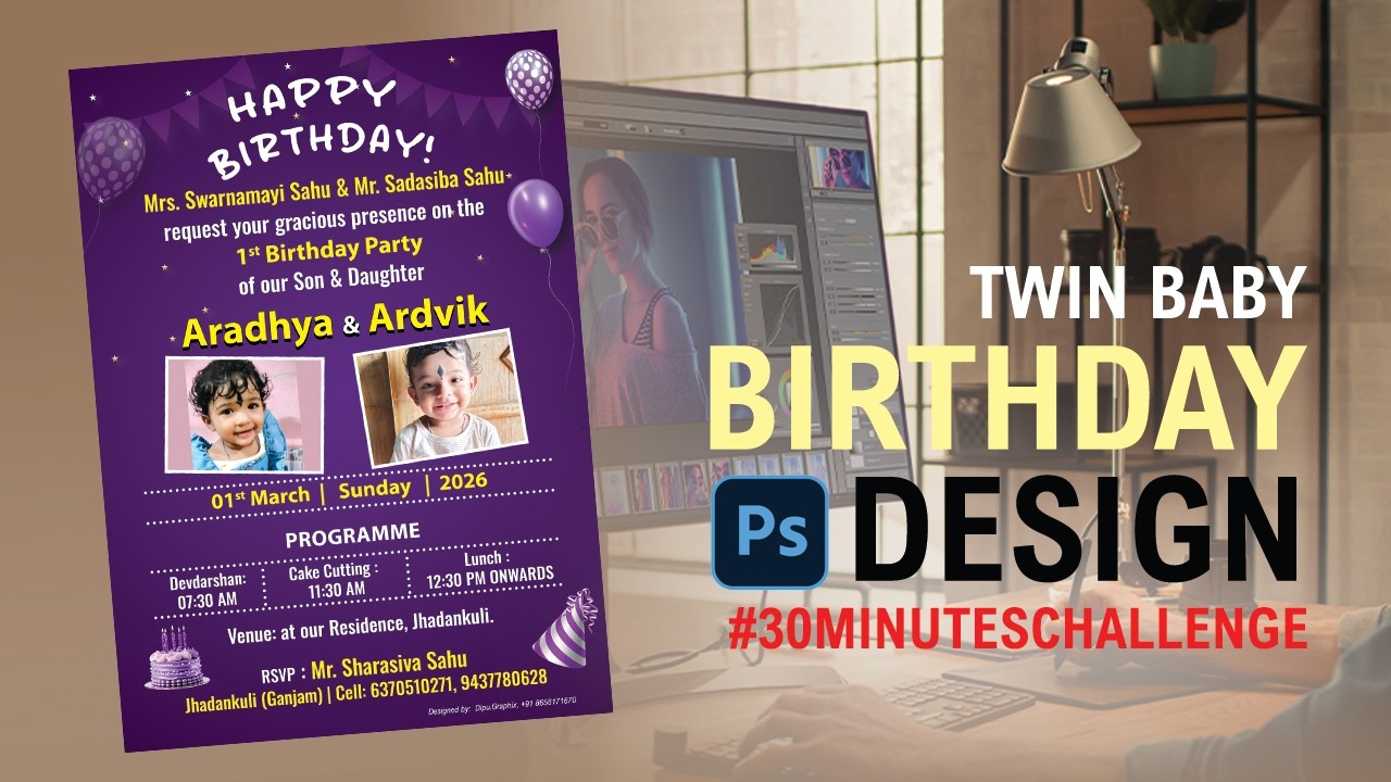 Fast Graphic Design Challenge – Earn Money with Design LIVE