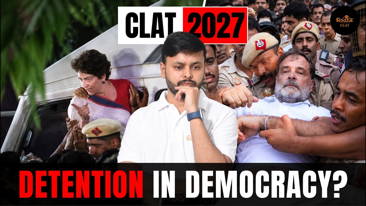 The Law of Detention | CLAT 2027 | Mission 25 Current Affairs | Divya Kumar Garg