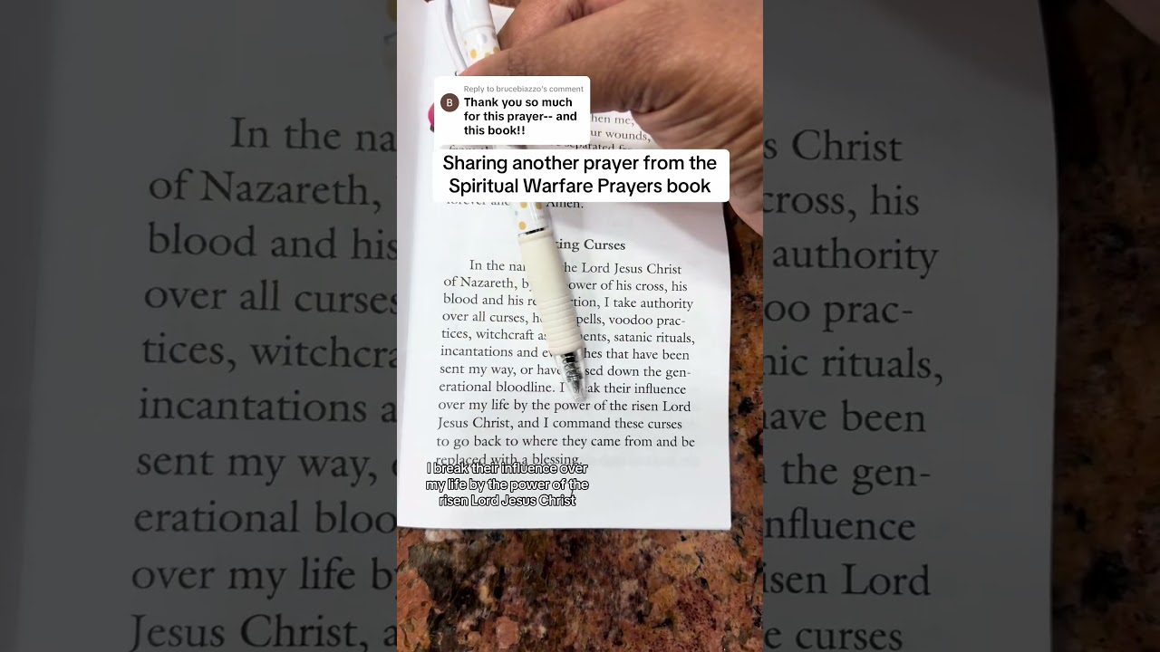 Grab Your Copy of the Spiritual Warfare Prayer Book! #PrayerBook