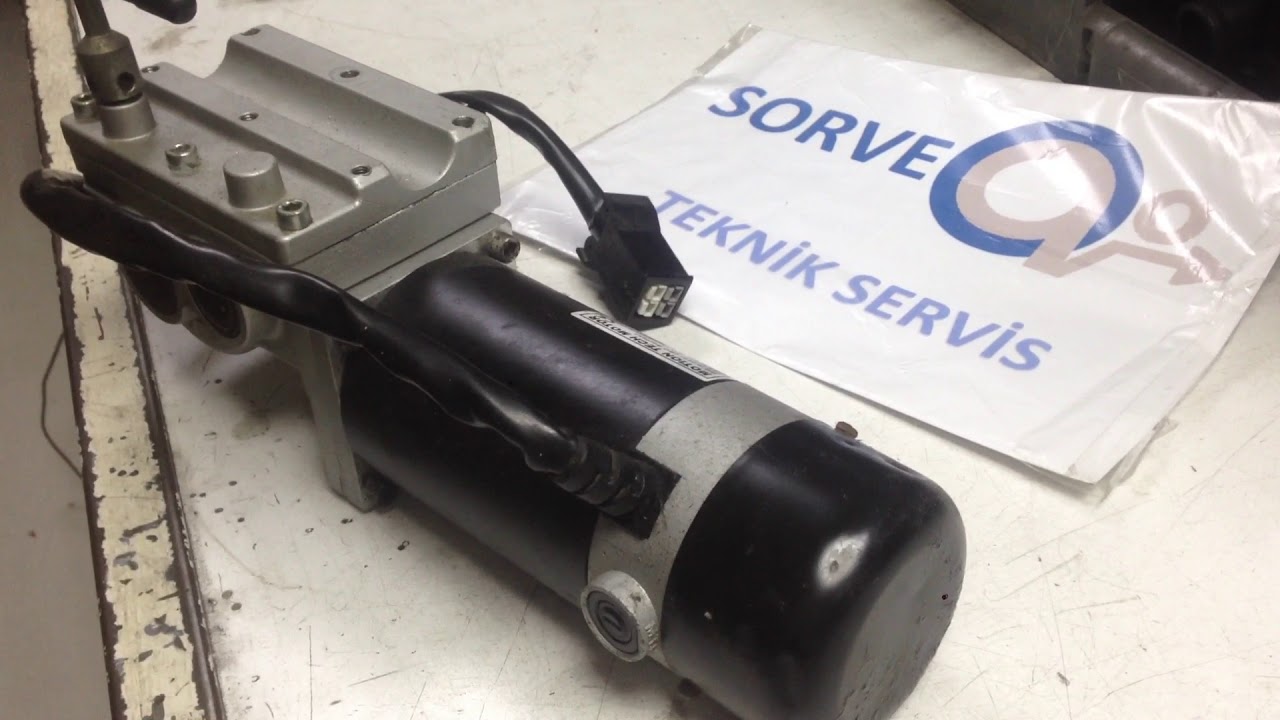 Akülü tekerlekli sandalye motor kömürlerinin değişimi, sorvego teknik servis