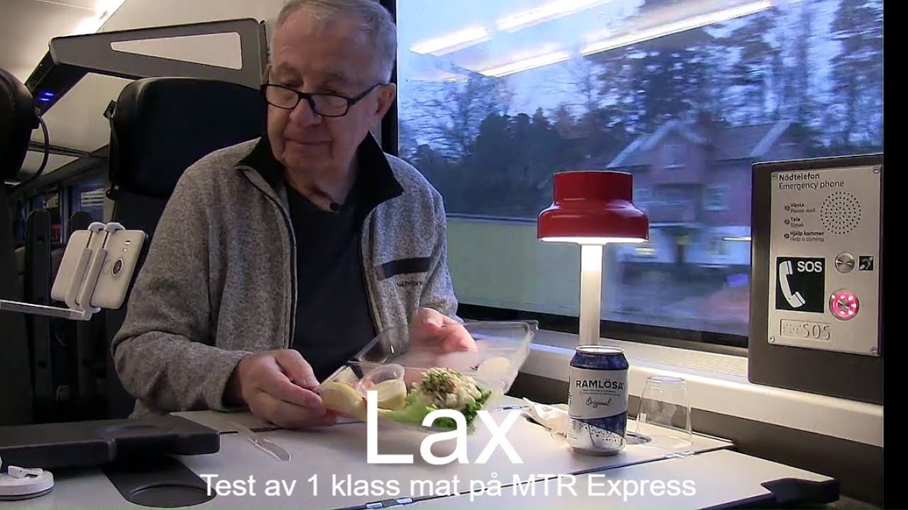 2017-11-09 MTR Express - Test av lax med okänt tillbehör