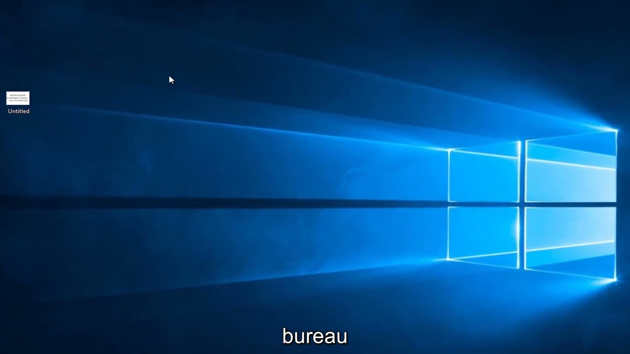 Comment mettre les icônes où l'on veut sur le bureau de Windows 11/10