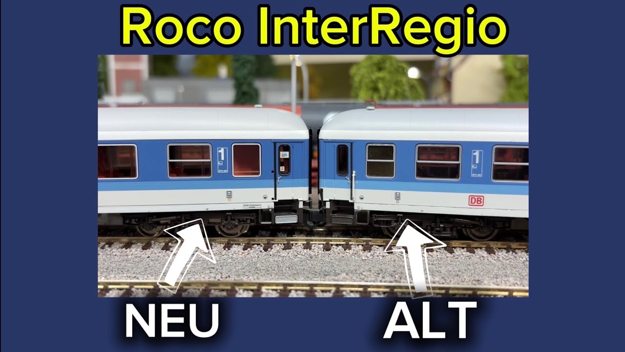NEU: Roco InterRegio Wagen &ndash; kaum Unterschied zu fr&uuml;her?