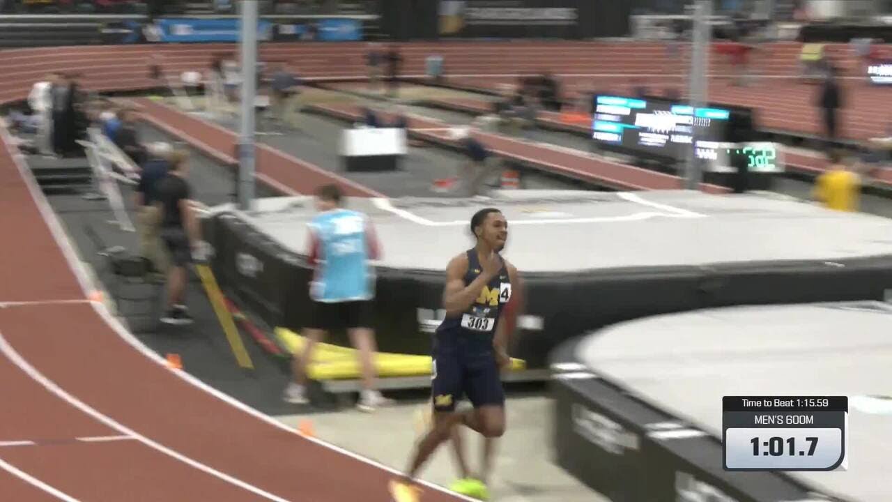 Men's 600m Section 2 [Collegiate Record!] - Big Ten Indoor Championships 2026 [Full Race Replay]