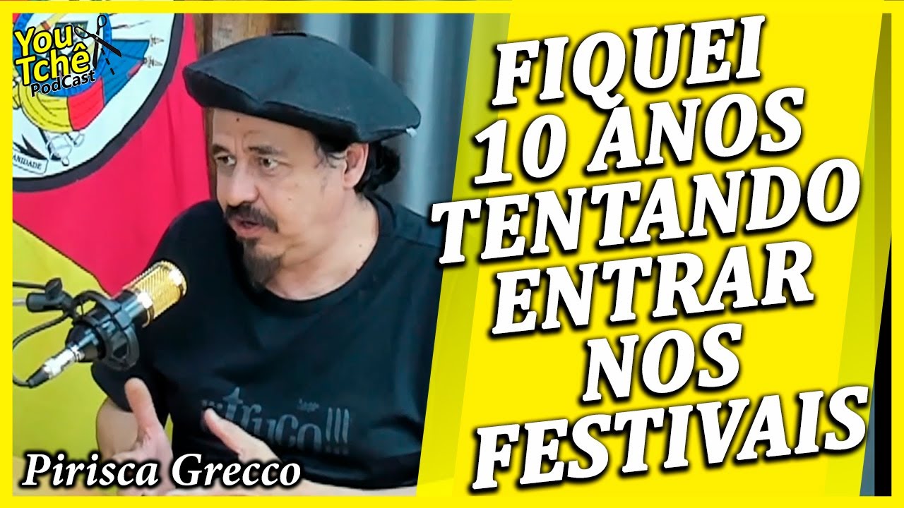 FIQUEI 10 ANOS TENTANDO ENTRAR EM FESTIVAIS - PIRISCA GRECCO