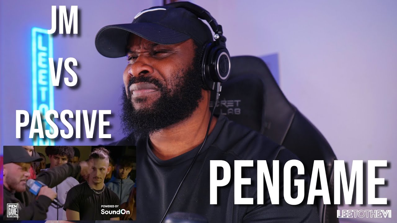JM vs PASSIVE | PenGame Rap Battle 2025 [Reaction] | LeeToTheVI