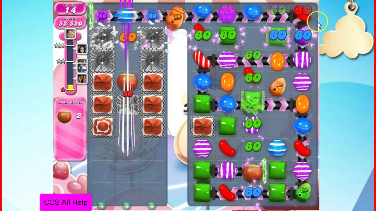 Candy Crush Saga Level 1505 NO BOOSTERS