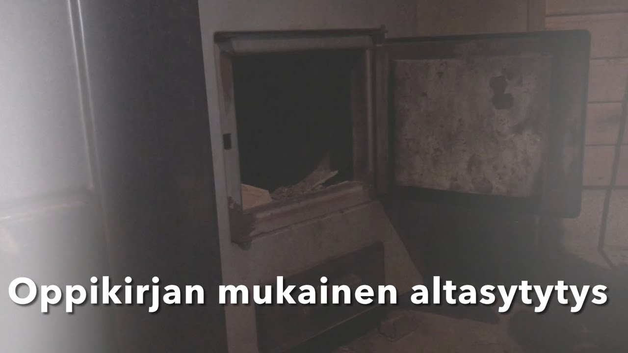 Kiukaan sytytys