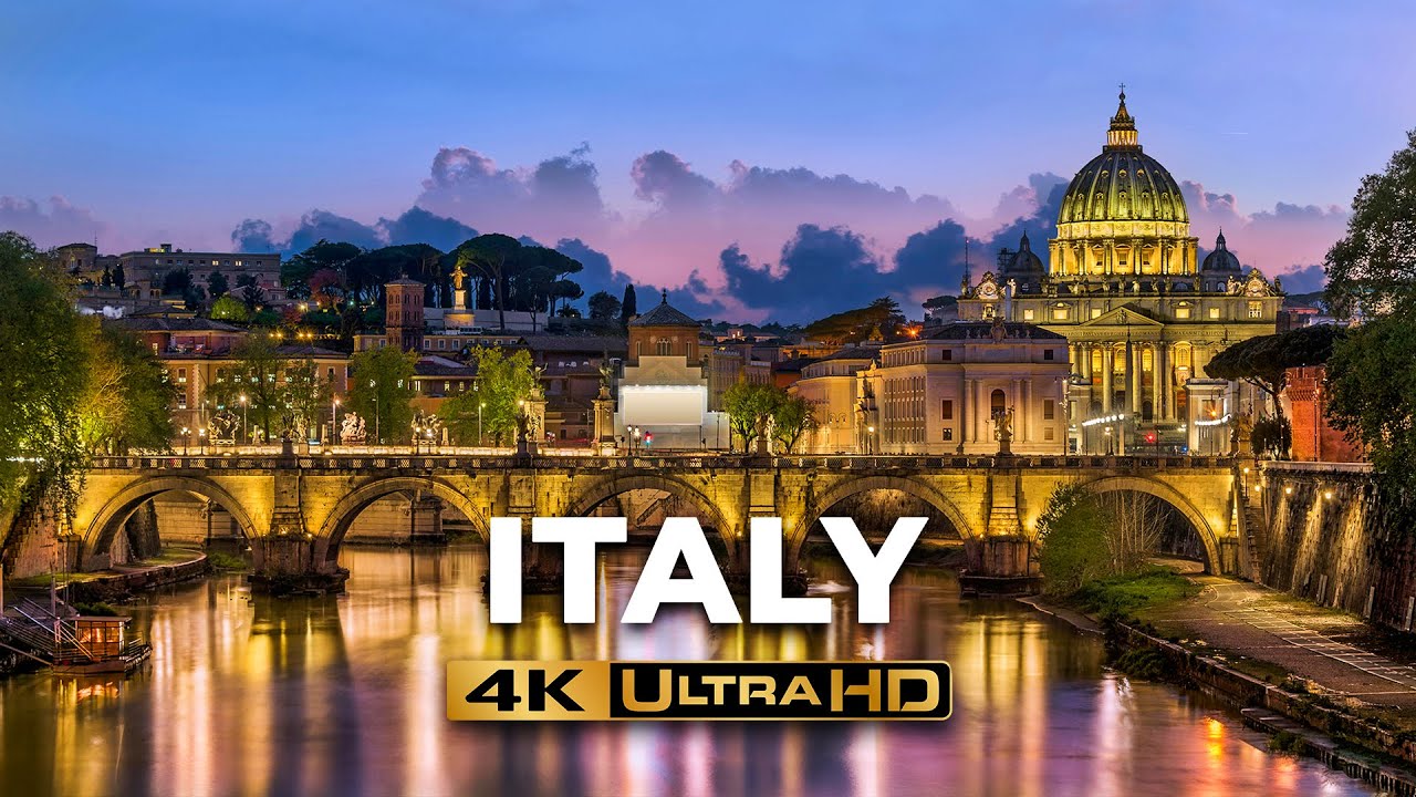 ITALY 4K - Wonderful and Historical - Scenic Landscapes