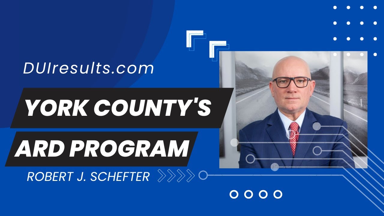 York County PA- ARD Program primer