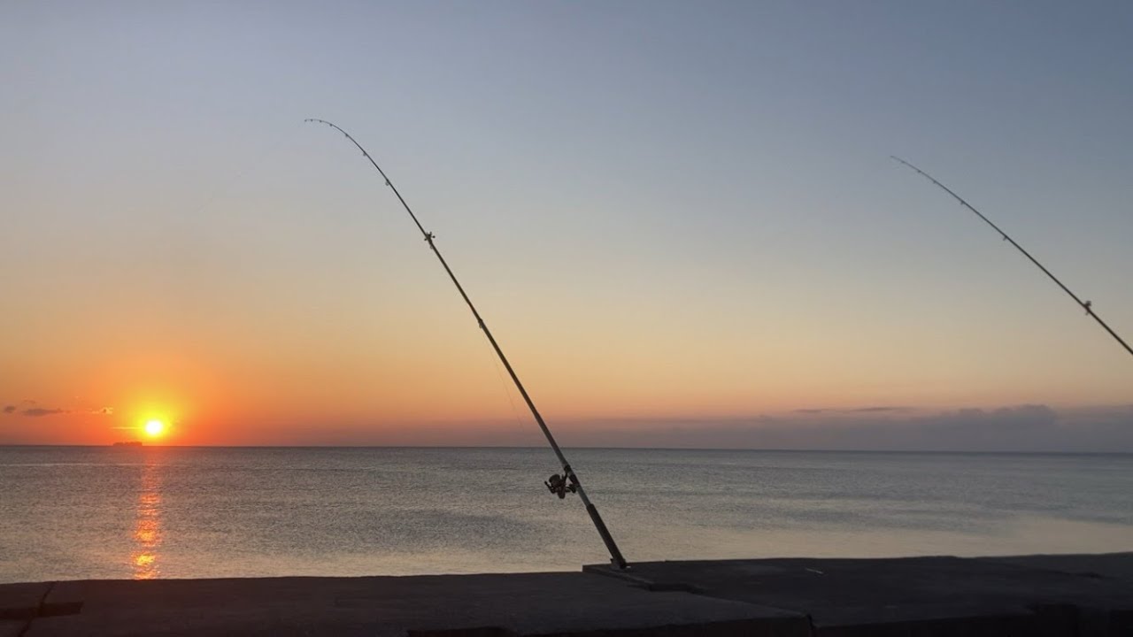 【沖縄釣り】夕陽が美しい絶景ポイントで実釣！その結果は…