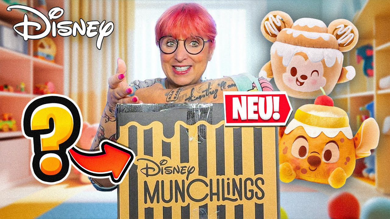 DISNEY MUNCHLINGS UNBOXING - Ihr glaubt nicht das da alles drin ist!!!!!