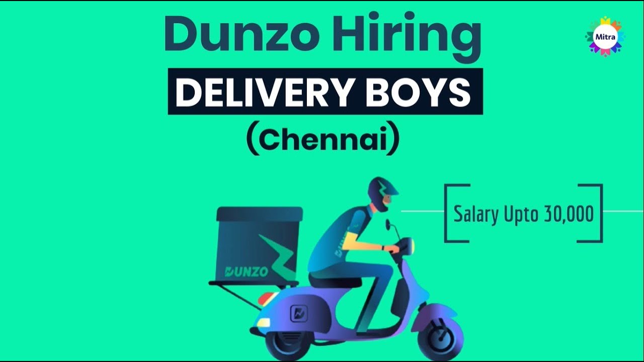 Dunzo Delivery Jobs in Chennai |  Apply With Whatsapp | Online Joining Process | Earn upto 30,000 Rs