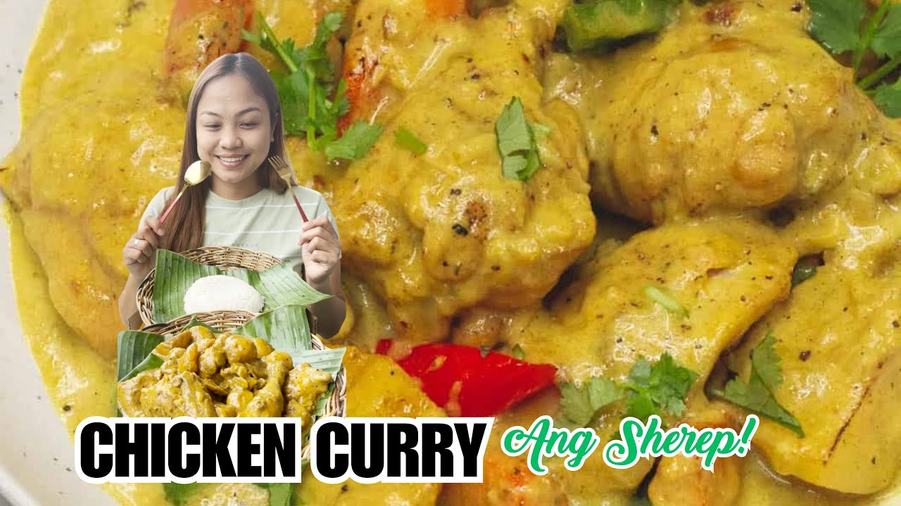 CHICKEN CURRY MUKBANG | Ang Sherep!
