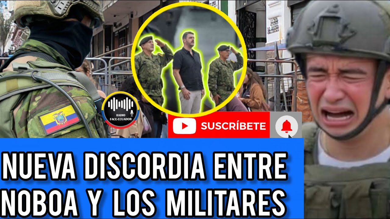 MILITARES Y NOBOA PROTAGONISTA NUEVO DISCORDIA POR DONATIVOS DE AQUILES NOTICIAS ECUADOR RFE TV