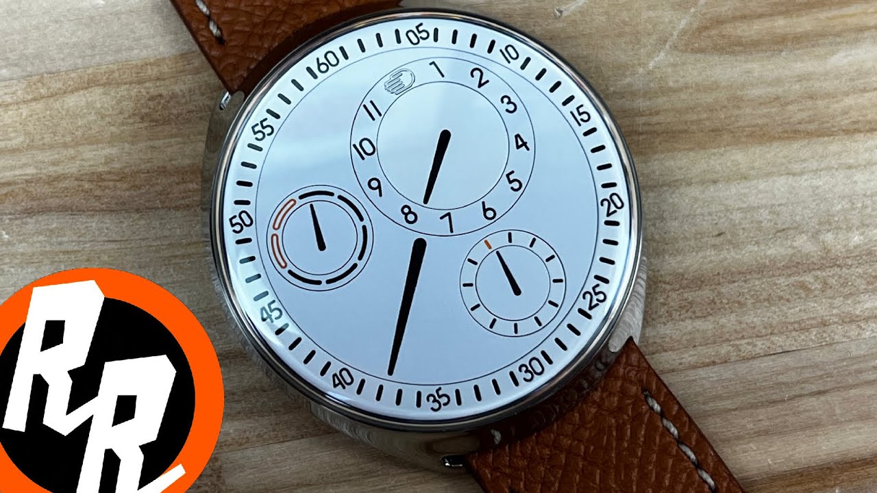 Ressence Type 1 Slim White (Exquisite Timepieces)