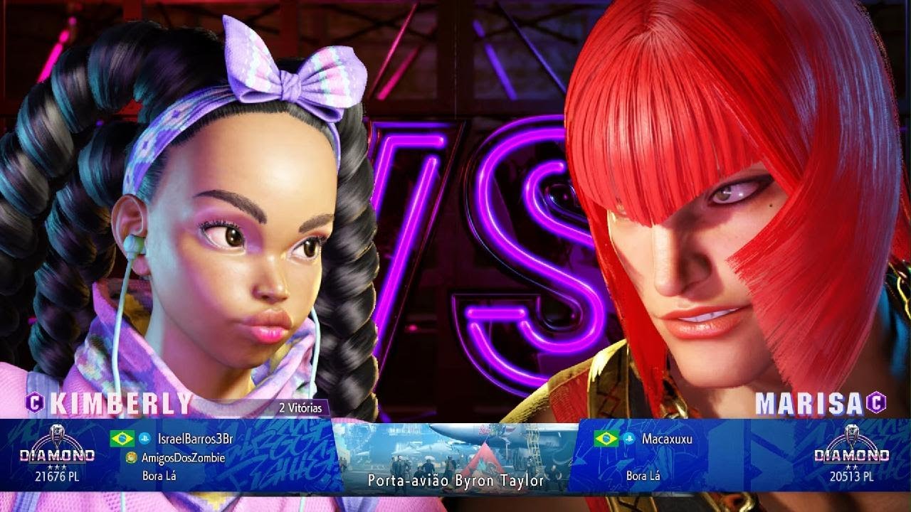 Israelbarros3Br (Kimberly) VS Macaxuxu (Mariza) -Street Fighter 6
