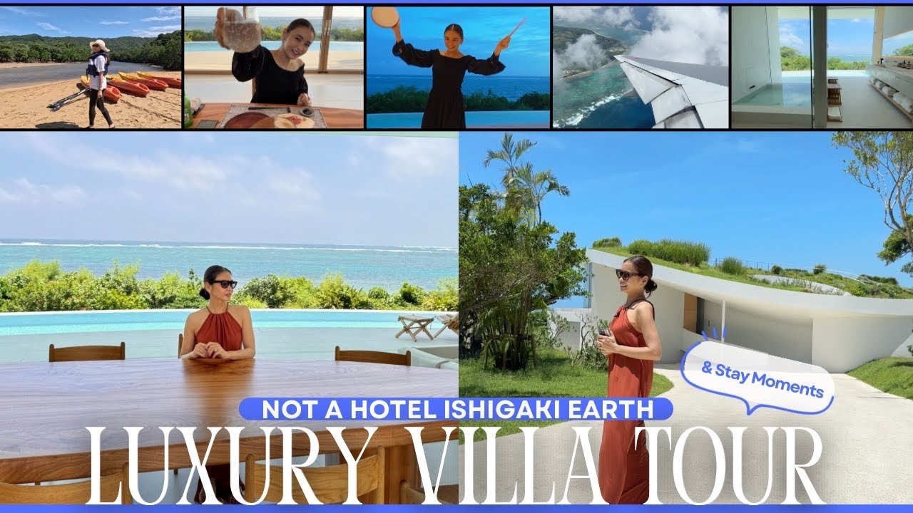 【石垣島VLOG】約1,500㎡のNOT A HOTELへ！ルームツアー＆アクティビティなど滞在の記録も