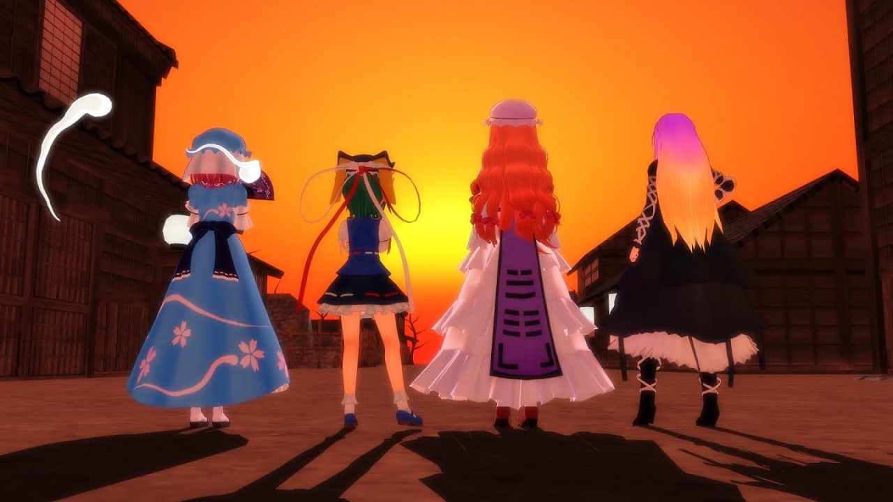 【東方MMD】最強達の酒宴