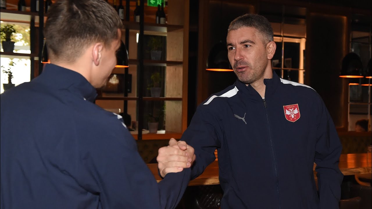 Aleksandar Kolarov okupio U-21 reprezentaciju Srbije (Novi Sad, 11. 11. 2024)