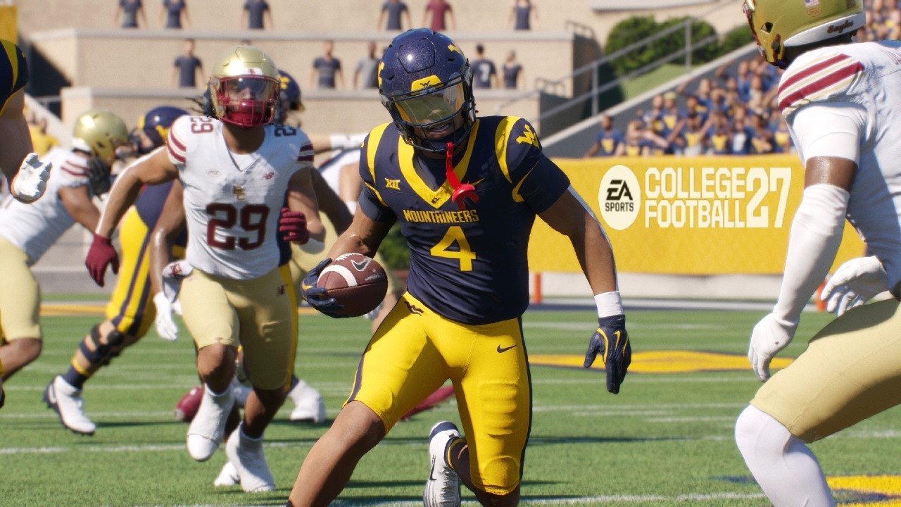Геймплей College Football 27 &mdash; Boston College против West Virginia &mdash; Полный матч (PS5)