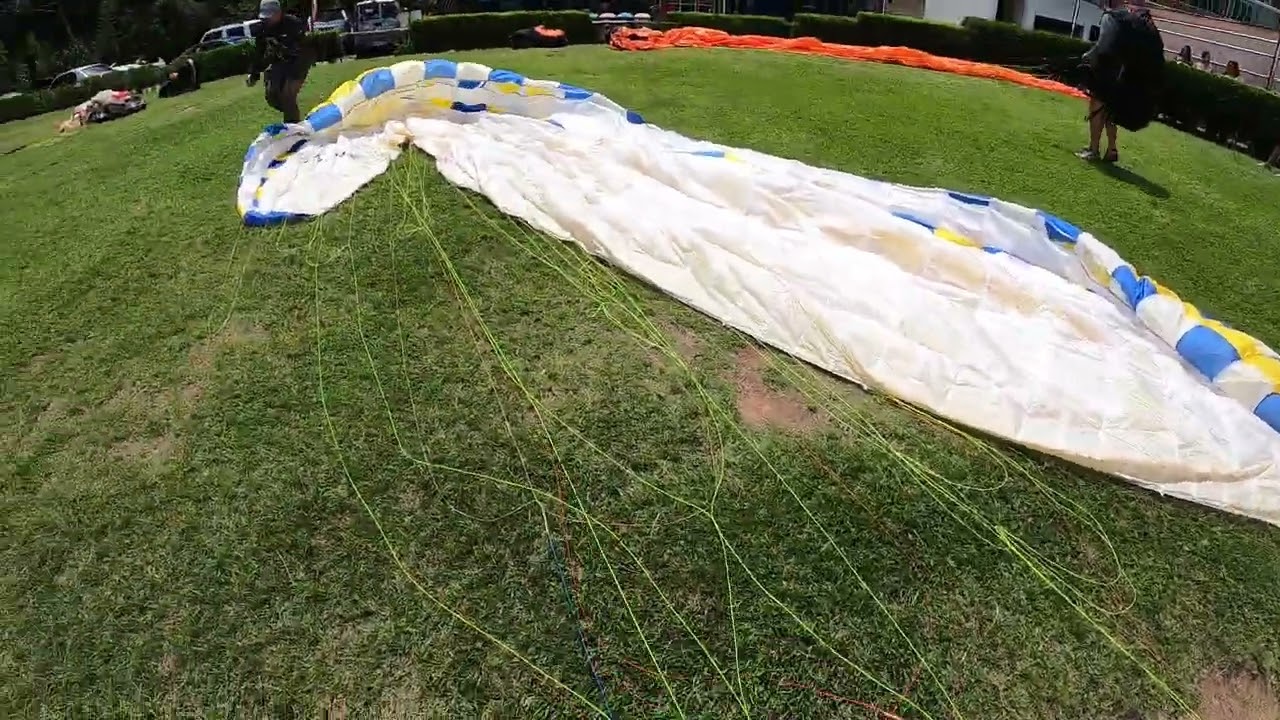Decolagem de Parapente