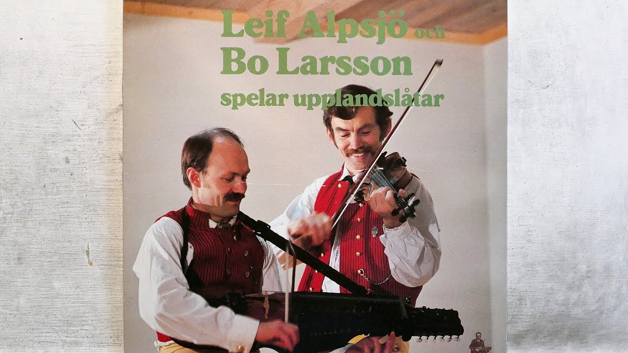 Leif Alpsjö och Bo Larsson spelar Upplandslåtar