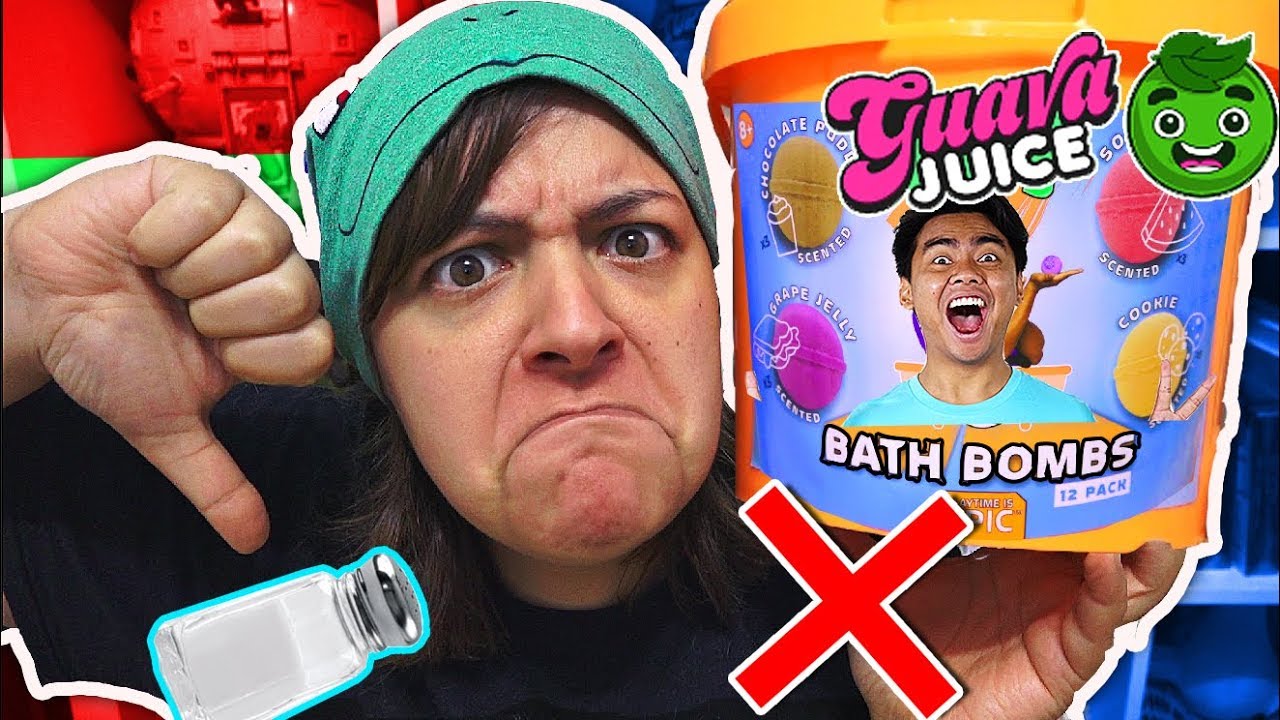 DON'T BUY! 17 REASONS GUAVA JUICE BATH BOMB Kit is NOT worth it SaltEcrafter#28