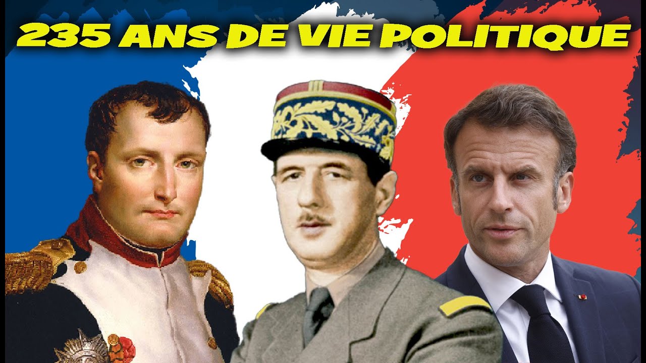 Histoire de la R&eacute;publique Fran&ccedil;aise : de la R&eacute;volution &agrave; Macron