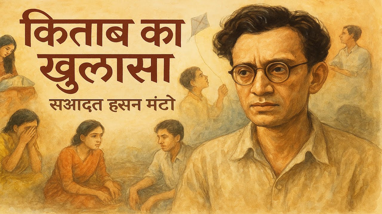 KITAAB KA KHULASA by Manto | Aaj Ki Kahani | Hindi Audiobook