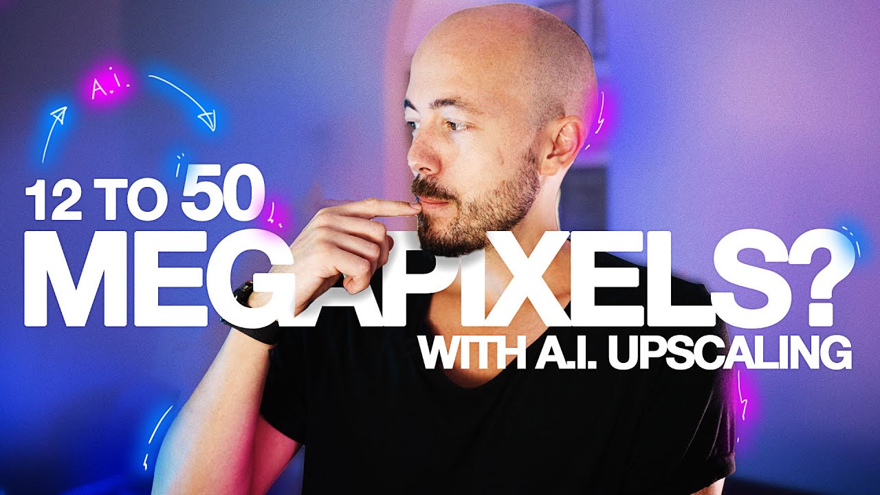 Upscaling From 12 to 50 MEGAPIXELS with A.I. | Gigapixel AI